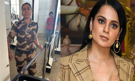 Kangana Ranaut Slapped By Woman CISF Constable At Chandigarh Airport