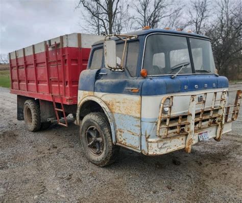 1969 Ford 600 Cabover Grain Truck Commercial Trucks Hauling And Transport Trucks Grain Trucks