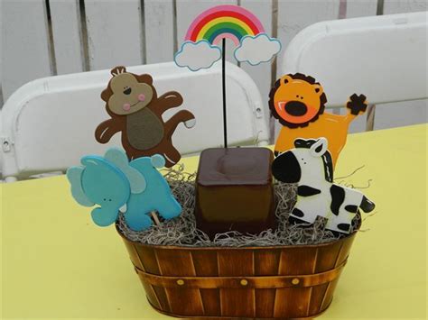 Noah S Ark Centerpiece 15 00 Birthday Parties Pinterest