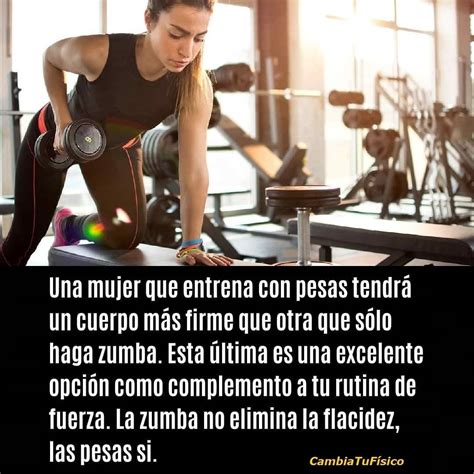 Entrenamiento Con Pesas Y Zumba Cambiatufisico Blog