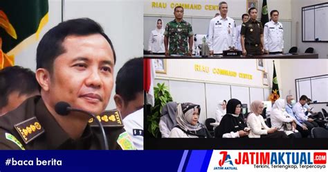 Asisten Intelijen Kejaksaan Tinggi Riau Hadiri Rapat Koordinasi