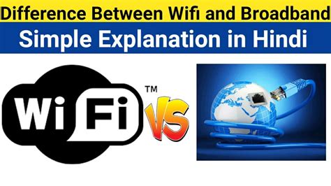 Wifi VS Broadband What Is The Difference YouTube