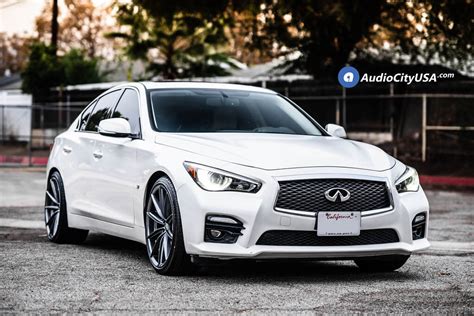 Staggered Curva Wheels C Gunmetal For Infiniti Q S