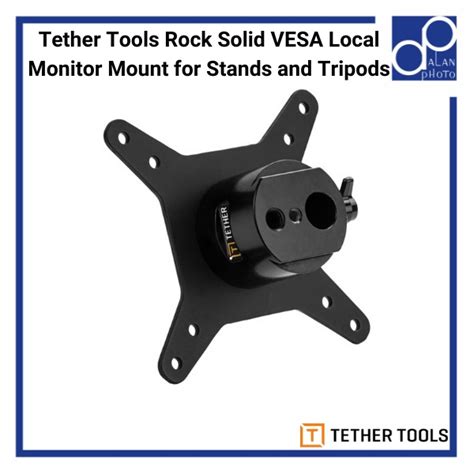 Tether Tools Rock Solid Vesa Local Monitor Mount For Stands And Tripods