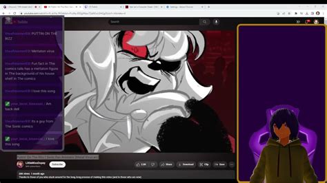 Puttin On The Ritz Sonic Fan Animatic Metal Virus Arc Vtuber Reaction Youtube