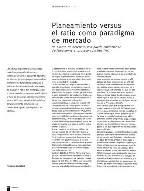 PDF Planeamiento Versus El Ratio Como Paradigma De Mercado DOKUMEN TIPS