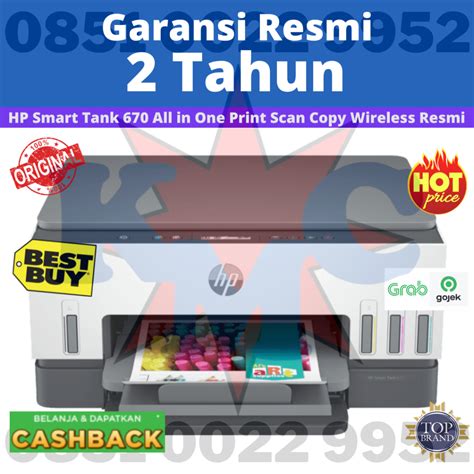 Jual Printer Hp Smart Tank All In One Print Scan Copy Duplex