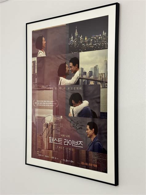 Past Lives Signed Poster [3024 x 4032] : r/MoviePosterPorn