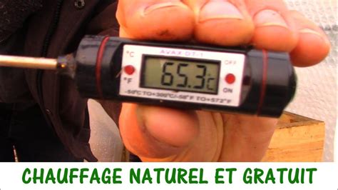 CHAUFFER NATURELLEMENT SA SERRE Couche Chaude Isolation Et Inertie