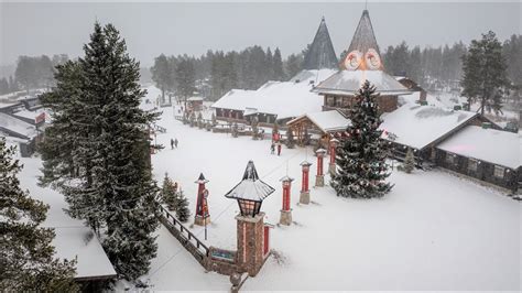 VIDEOS Village du Père Noël à Rovaniemi en Laponie Finlande Laponie fi