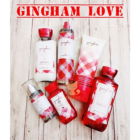 Gingham Love Bath And Body Works Body Lotion Body Cream Fragrance Mist