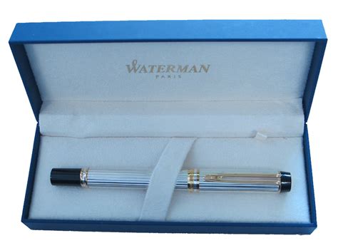 Waterman Le Man 100 Sterling Silver Fountain Pen Medium Nib Montgomery