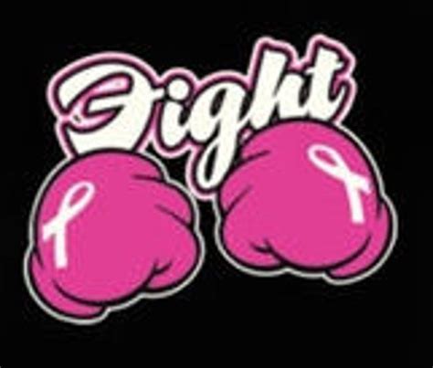 Cancer Boxing Gloves Svg