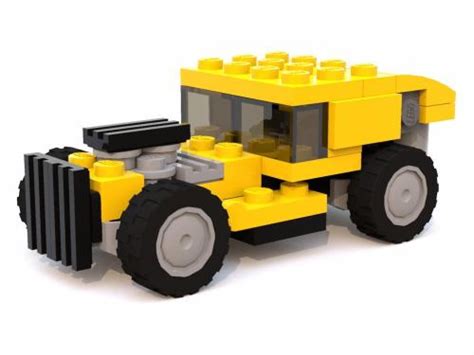 LEGO MOC Hot Rod By PeterSzabo Rebrickable Build With LEGO