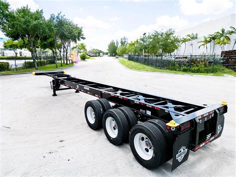 2023 Jansteel 40x96 Tri Axle Steel Container Chassis For Sale Miami Fl 12147395