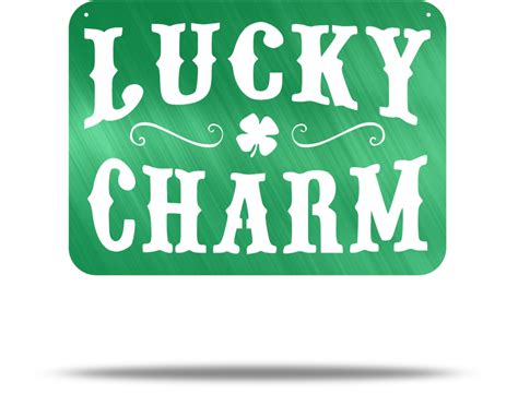 Download Transparent Lucky Charm Steel Wall Sign Art Graphic Design