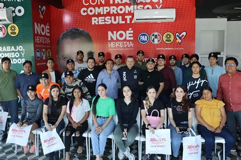 Llama Noé Heredia a jóvenes profesionistas y estudiantes a alzar la voz