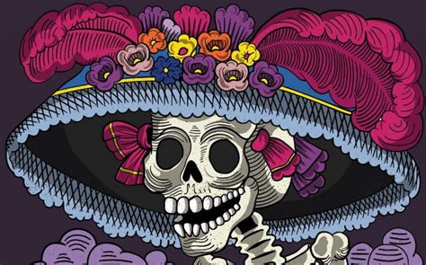 La Catrina Garbancera el ícono de todo el país en Día de Muertos