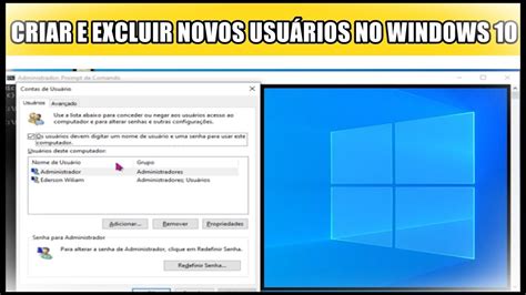 Como Adicionar E Remover Novos Usu Rios No Windows De Uma Forma Hot