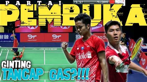 TAMPIL NGOTOT ANTONI SINISUKA GINTING Vs ZHAO Jun Peng Flashback