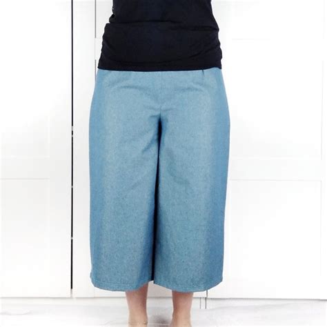 Pants Sewing Pattern Culottes Plus Size Pattern Plus Size Etsy