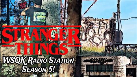 Stranger Things Wsqk Radio Station S5 Locations Youtube