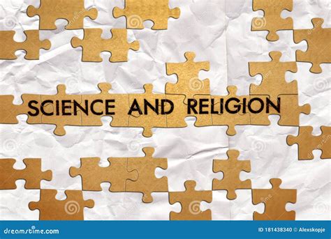 Science and religion stock photo. Image of information - 181438340