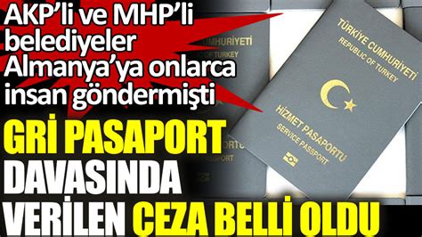 AKP li Yeşilyurt Belediyesi ndeki gri pasaport skandalını ortaya