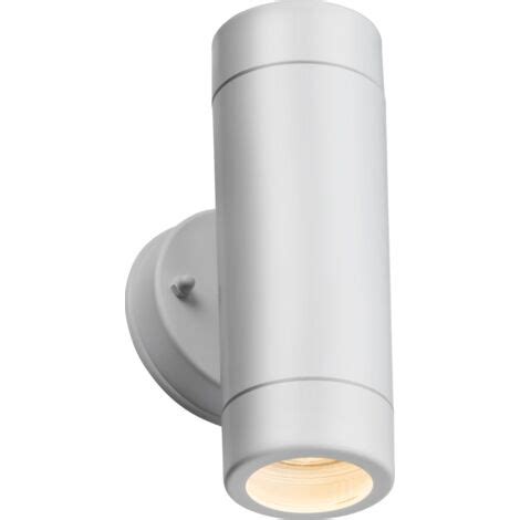 Knightsbridge EAMON 230V IP54 GU10 Polycarbonate Up Down Wall Light