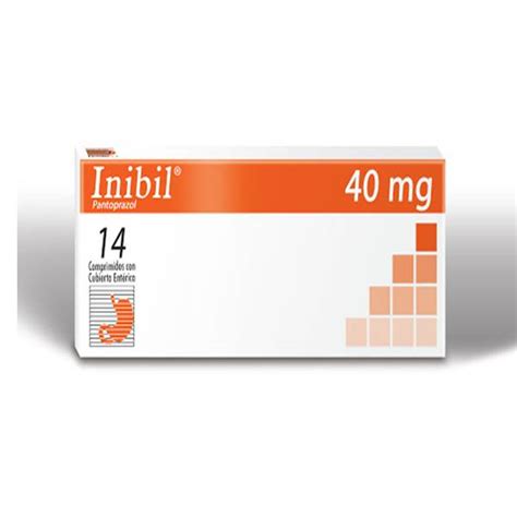 Inibil Pantoprazol 40mg X 14 Comprimidos Dollder Farmadon La