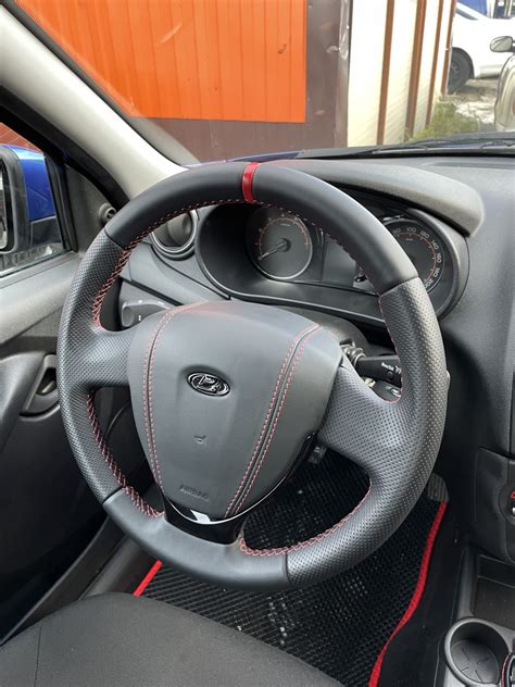 Перешив подушки, установка круиз-контроля — Lada Гранта (2G) FL, 1,6 л ...