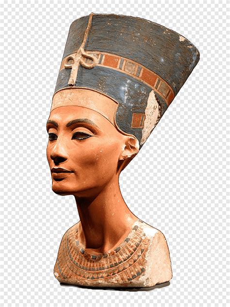 Египетская статуэтка Тутмоса Амарна Нефертити Бюст Древний Египет Файюм ...