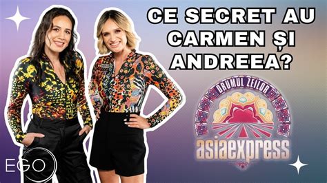 Secretul Echipei Format Din Carmen Negoi I Sora Ei Andreea La Asia