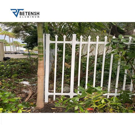 Beautiful And Flexible Pickets To Decorate Fence Aluminum Garden Fencing Panels For Outdoor