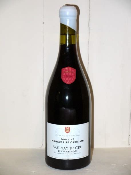 Volnay Er Cru Les Santenots Domaine Marguerite Carillon Au