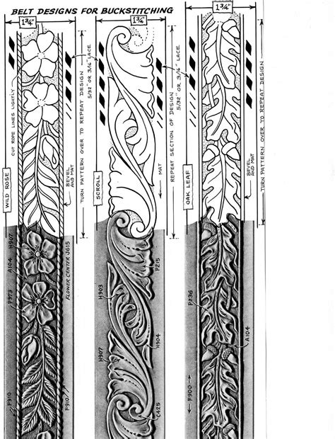 printable leather patterns 1