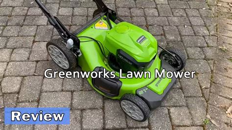 Greenworks 40V Brushless Self Propelled Lawn Mower Review YouTube