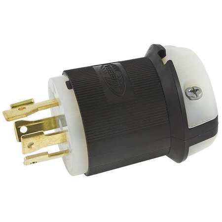 Hubbell A Twist Lock Plug P W Vac L P Bk Wt Hbl Zoro