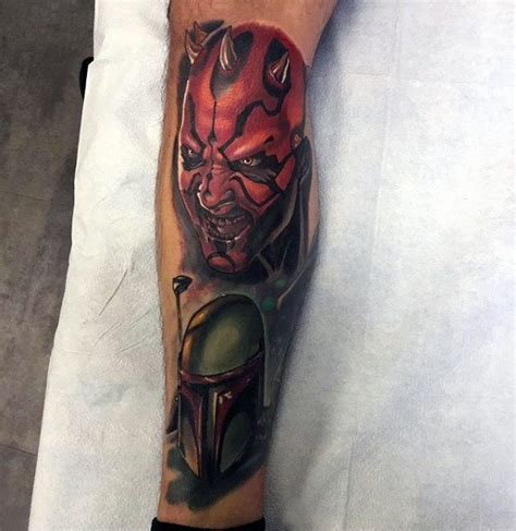 50 Darth Maul Tattoo Designs For Men - Star Wars Ink Ideas