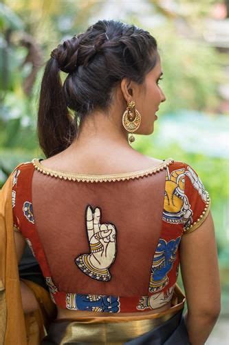 Best Kalamkari Blouse Designs Collections