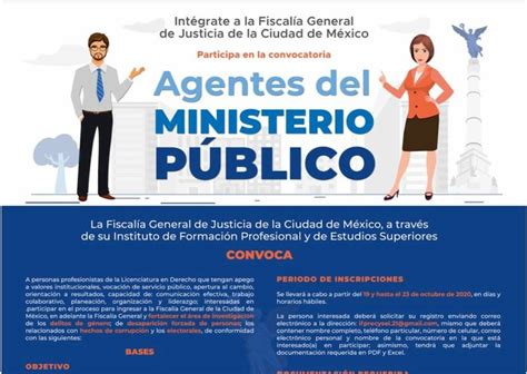 Fgj Cdmx Abrió 100 Plazas Para Agentes Del Ministerio Público 88 9