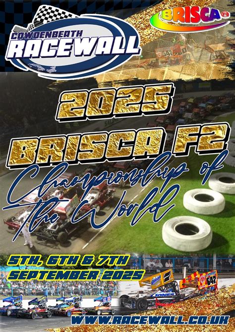 2025 BriSCA F2 Championship of The World - Racewall