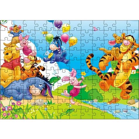 Tablomega Ahşap Mdf Puzzle Yapboz Winnie ve Arkaşları Fiyatı