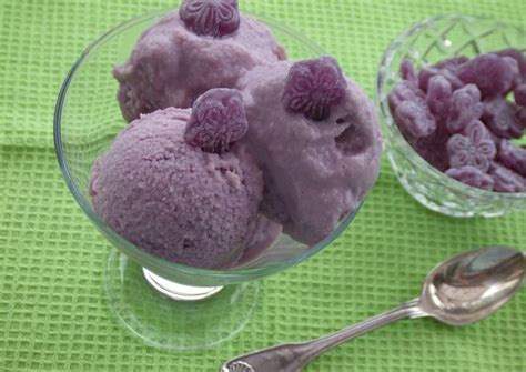 Helado De Violeta Receta De Cuqui Bastida Cookpad