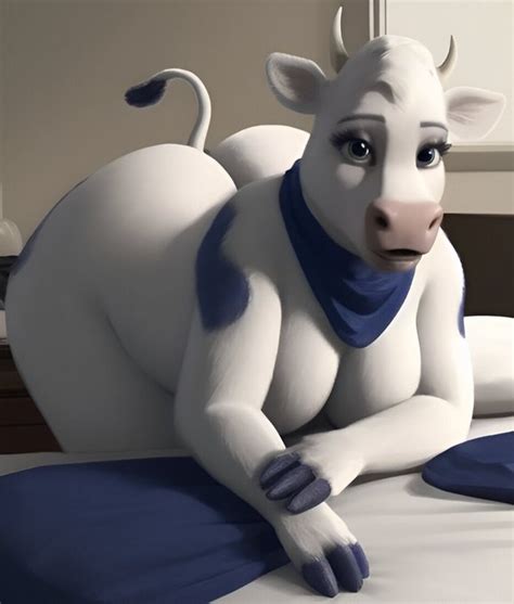 Rule 34 Ai Generated Ass Big Ass Big Butt Bovine Commercial Editokur999 Female Fur Furry