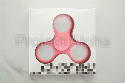 Light Abs Hand Spinner Tri Fidget Spinner Gyro Figet Desk Toy Edc Focus