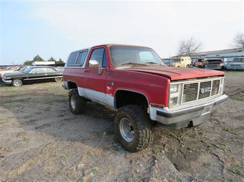 Lot 1985 Gmc Jimmy 4×4 1985 Gmc Jimmy 4x4 Vanderbrink Auctions