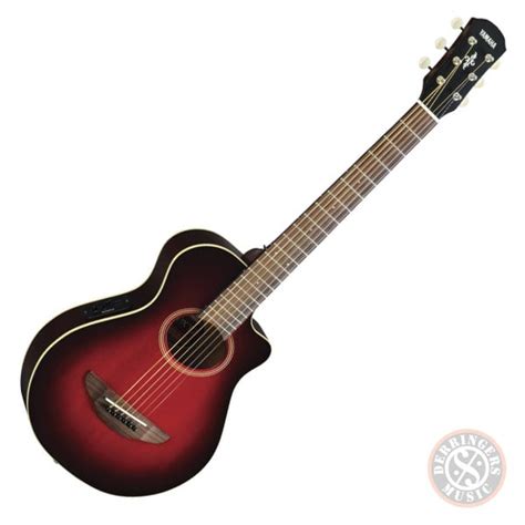 Yamaha APXT2 Dark Red Burst Electric Acoustic Guitar