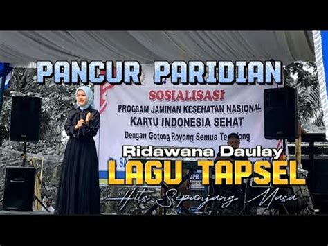 Tapsel Remix Pancur Paridian Ridawana Daulay YouTube