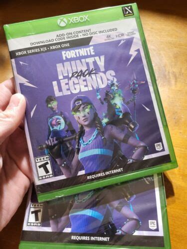 Xbox Series X One Fortnite Minty Legends Pack Add On No Disc New Sealed Read Ebay